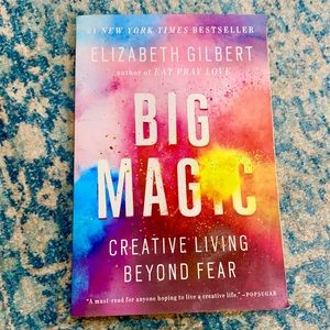 Big Magic - book by Elizabeth Gilbert ✨